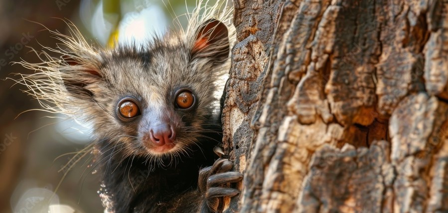 Aye Aye Wonderful Madagascar Lemurs endemic Travel to Madagascar